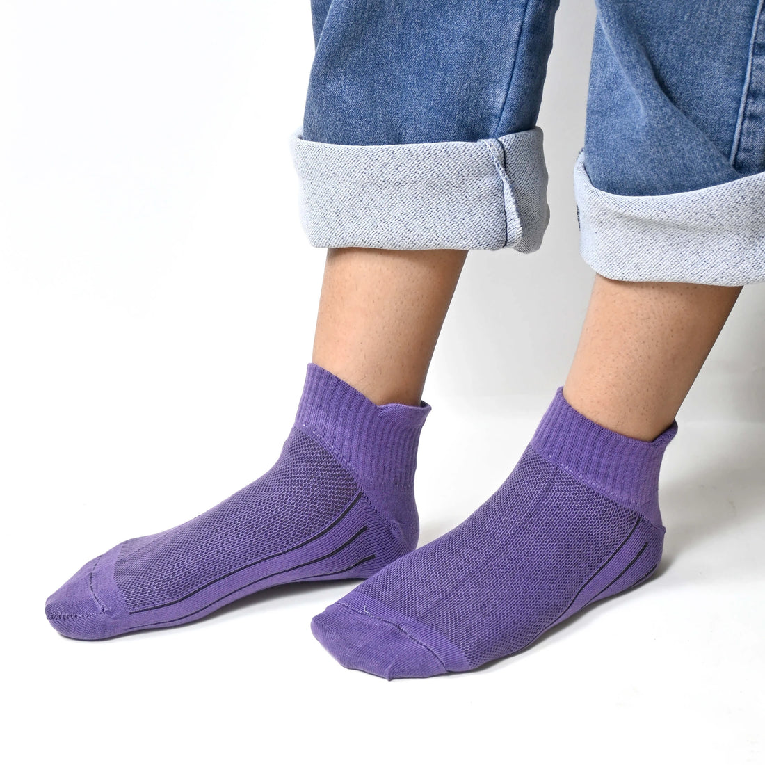 Men's sport net ankle length socks (Pack of 4 pair)