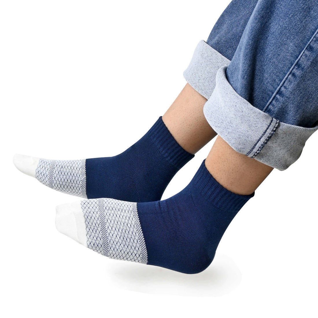 Men's cotton unisex ankle length socks (Pack of 4 pair)