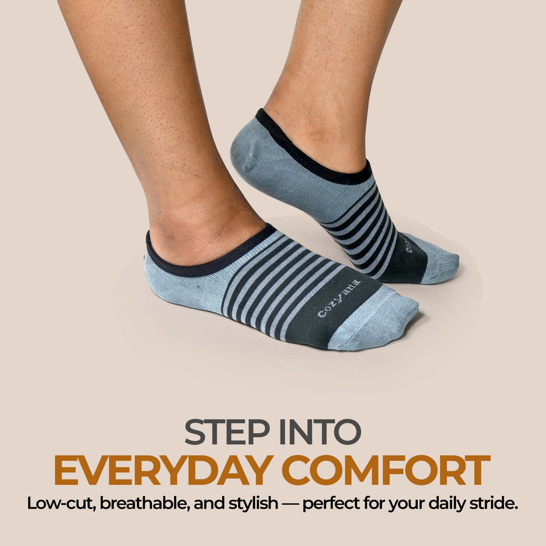 Men's cotton loafer socks (Pack of 4 pair)