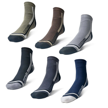 Men's sport ankle length socks (Pack of 6 pair)